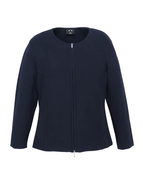 FLC3505 Zip Cardigan - Navy