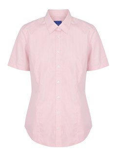 G1637WS Gingham S/S - Pink