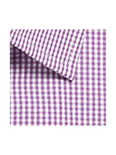 G1637WS Gingham S/S - Lilac