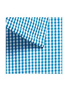 G1637WS Gingham S/S - Teal