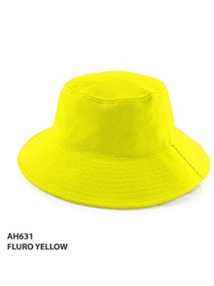 DYAH631 Mesh Bucket Hat - Fl Ylw