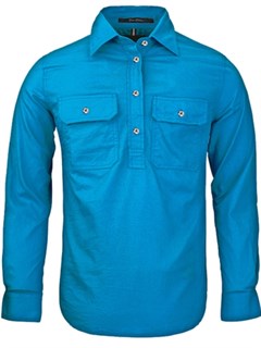 RM300CF Pilbara C/F L/S - Azure