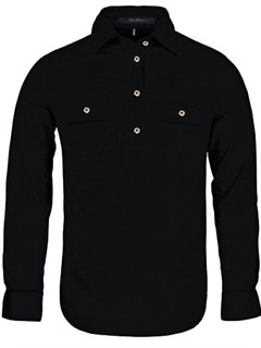RM300CF Pilbara C/F L/S - Black