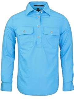 RM300CF Pilbara C/F L/S - Cornflower