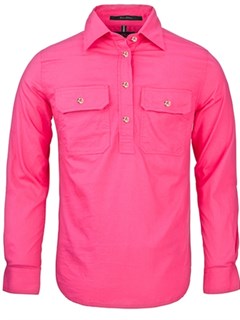 RM300CF Pilbara C/F L/S - Hot Pink