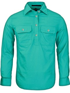 RM300CF Pilbara C/F L/S - Jade