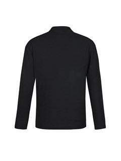 FP400ML Crew Polo L/S - Black
