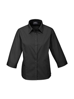 FS10521 Base Shirt 3/4 - Black