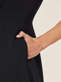 CAT69T Stretch Dress S/Less - Black