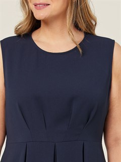 CAT69T Stretch Dress S/Less - Navy