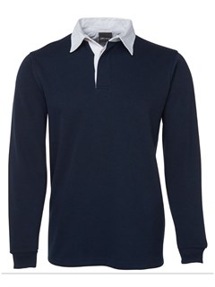 J3R Rugby L/S - Nvy/Wht