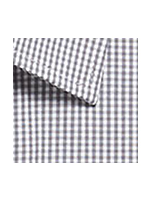 G1637WS Gingham S/S - Grey