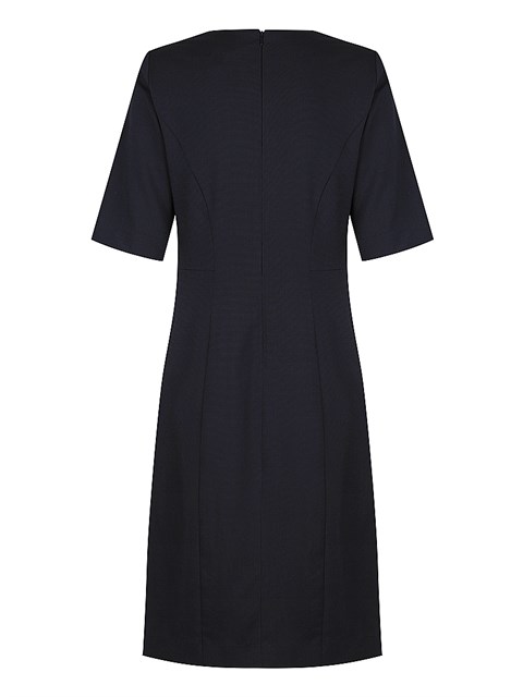 G1761WD Elliot S/S Dress - Navy
