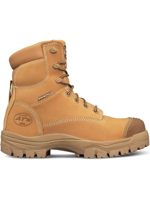45632Z Zip Comp Toe Boot - Wheat